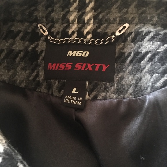 Gorgeous Wool Blend Tweed Pea Coat - Picture 8 of 8